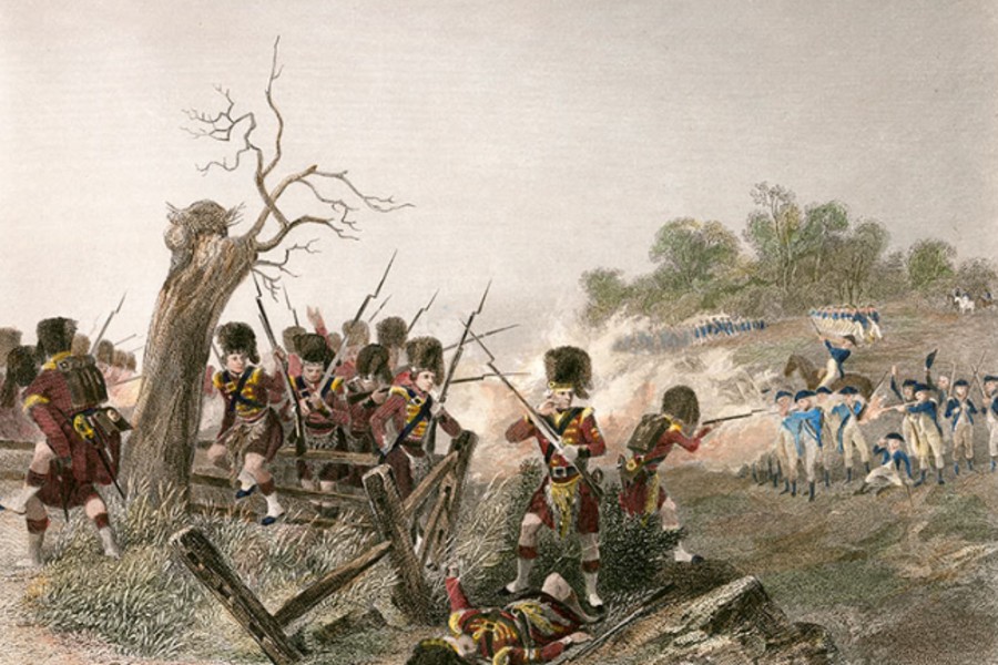 The Battle Of Harlem Heights NY 1776