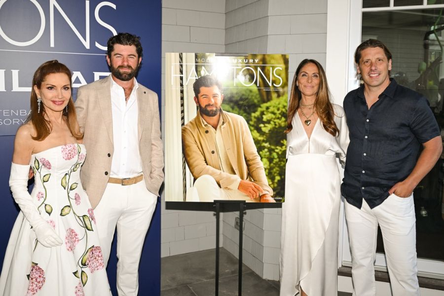 Jean Shafiroff Hosts Hamptons Celebration for U.S. Open Golfer Cameron Young
