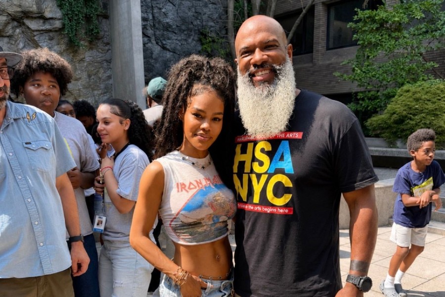 Teyana Taylor Scouts Harlem’s Next Stars At The Harlem School for the Arts