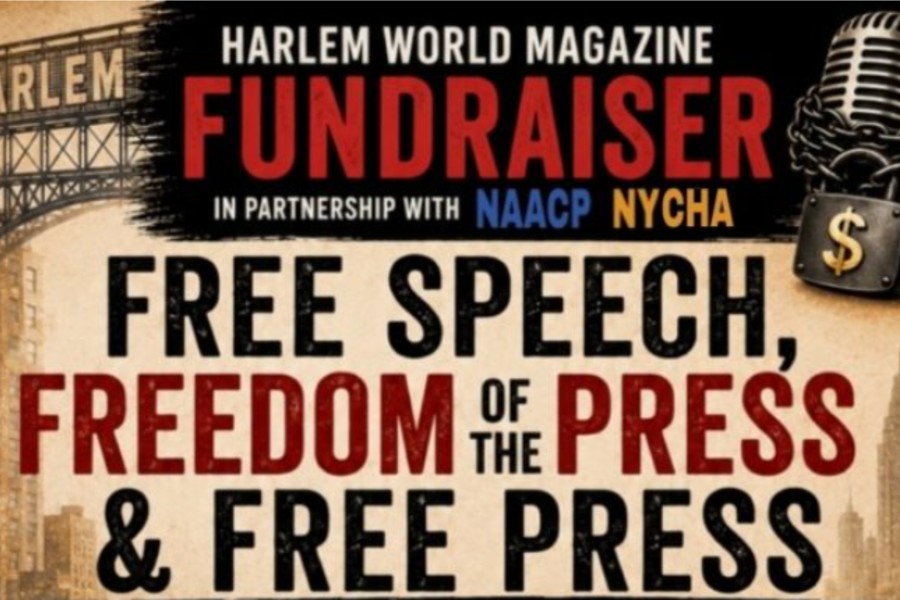 Join The Harlem World Magazine Panel Free Speech Fundraiser With NAACP And NYCHA Partners